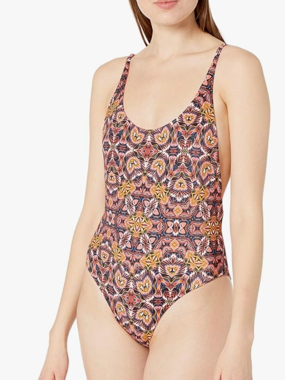 Billabong Women's Sun Tribe One Piece Swimsuit Reversible